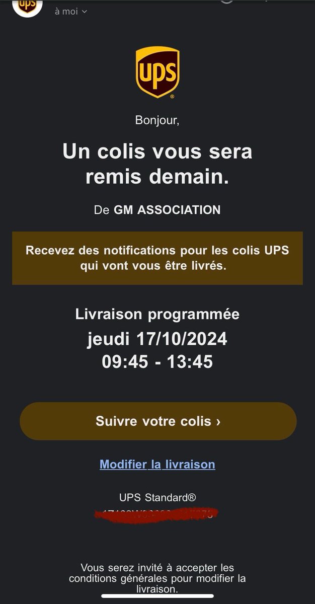 NonAesteticOne's tweet photo. Un grand merci à @UPS_FR pour c’est 2 jour de rtt perdue et un colis qui n arrivera sûrement pas avant mardi 👍 https://t.co/3z28eaiqMM