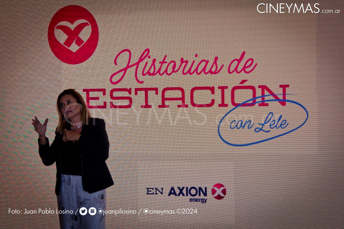 cineymas's tweet photo. #Telefe estrena #HistoriasdeEstación, con #LeleCristóbal y #AXIONenergy. #cineymas #TV  @AXIONenergyOK @telefe @paramountplusar 
https://t.co/wbYysLElv2 https://t.co/FDUA69RiBS