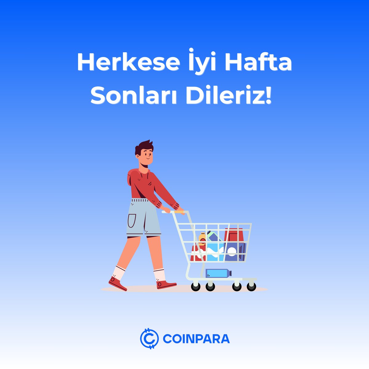 İyi hafta sonları! 🎉   

Coinpara ekibi olarak herkese sevdikleriyle beraber keyifli hafta sonları dileriz! 🌧️