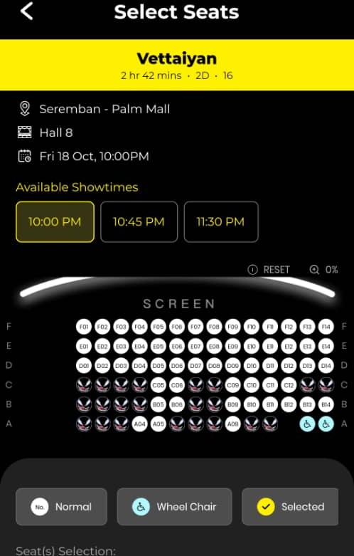 SuperstarFansMY's tweet photo. 2nd weekend Friday Night Show.
#Vettaiyan Malaysia good bookings by Thalaivar fans and movie lovers.

@rajinikanth
@3DotMovies

@RajiniFollowers @OnlineRajiniFC https://t.co/I37FRBaaf3
