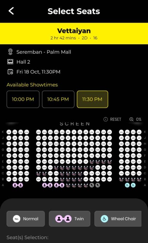 SuperstarFansMY's tweet photo. 2nd weekend Friday Night Show.
#Vettaiyan Malaysia good bookings by Thalaivar fans and movie lovers.

@rajinikanth
@3DotMovies

@RajiniFollowers @OnlineRajiniFC https://t.co/I37FRBaaf3