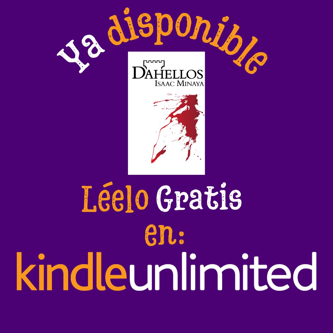 Minaya_Rubio's tweet photo. #Dahellos ya está disponible GRATIS con #KindleUnlimited! Si te gusta el terror y los misterios oscuros, no te pierdas esta historia que te atrapará desde la primera página. 📚 ¡Léelo ya!
Sigue el enlace:
https://t.co/R0alZq6BRF https://t.co/WJUPyD0kE6