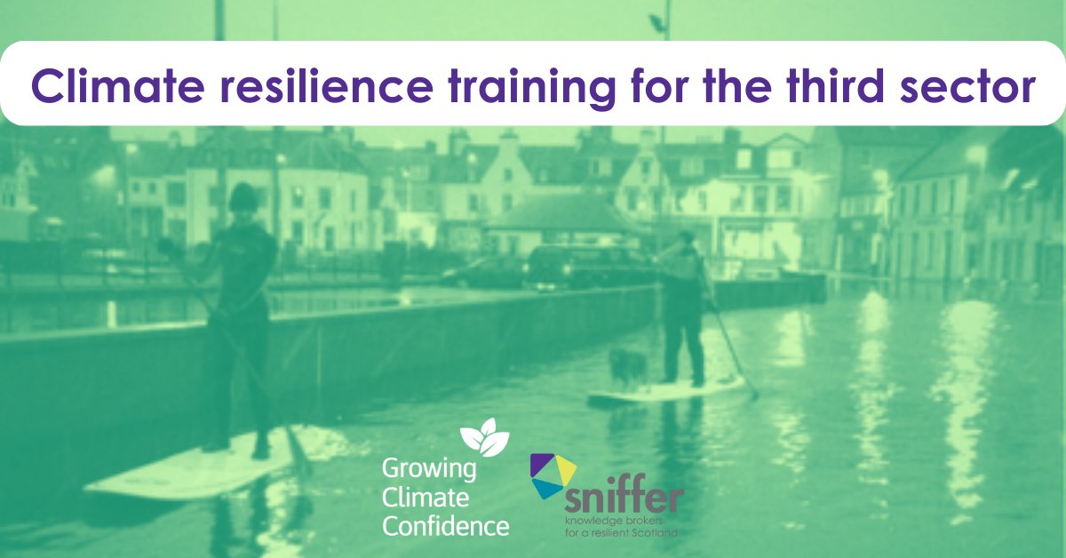 Climate Resilience Training workshop for third sector organisations by @SnifferScotland and <a href="/scvotweet/">SCVO</a> from 10 am - 3 pm at Aberdeen Arts Centre on Nov 13th 2024. Open to voluntary organisations operating in Aberdeen and surrounding areas. #training 
eventbrite.com/e/climate-resi…