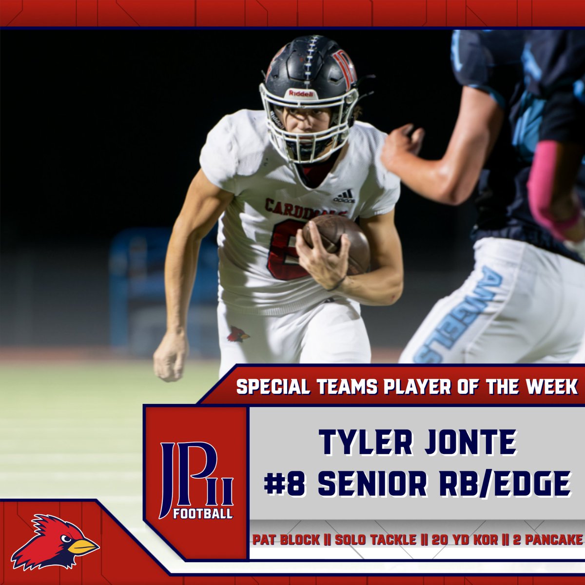 🏈 W7 - PLAYERS OF THE WEEK 🏈

Defense - <a href="/Cj10Toes/">Christian Crowder</a> &amp; <a href="/corwin_connor/">Connor Corwin</a> 
Offense - <a href="/corwin_connor/">Connor Corwin</a> 
Special Teams - <a href="/tjonte32/">Tyler Jonte</a> 
#OutWorkEveryone