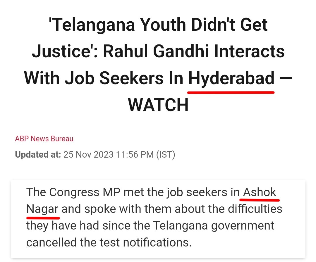 TVG_BJP's tweet photo. The lathicharge on students preparing for the Group 1 Examinations in Ashok Nagar, Hyderabad, is a blatant misuse of power.

While farmers and the poor have long suffered neglect, now even students are facing the government's tyranny in Telangana.

Rahul Gandhi's pre-election photo ops with students were nothing but a sham. Today, those same students are being beaten down by the police. Congress doesn’t just betray—it crushes those it once pretended to support.

#CongressFailedTelangana
