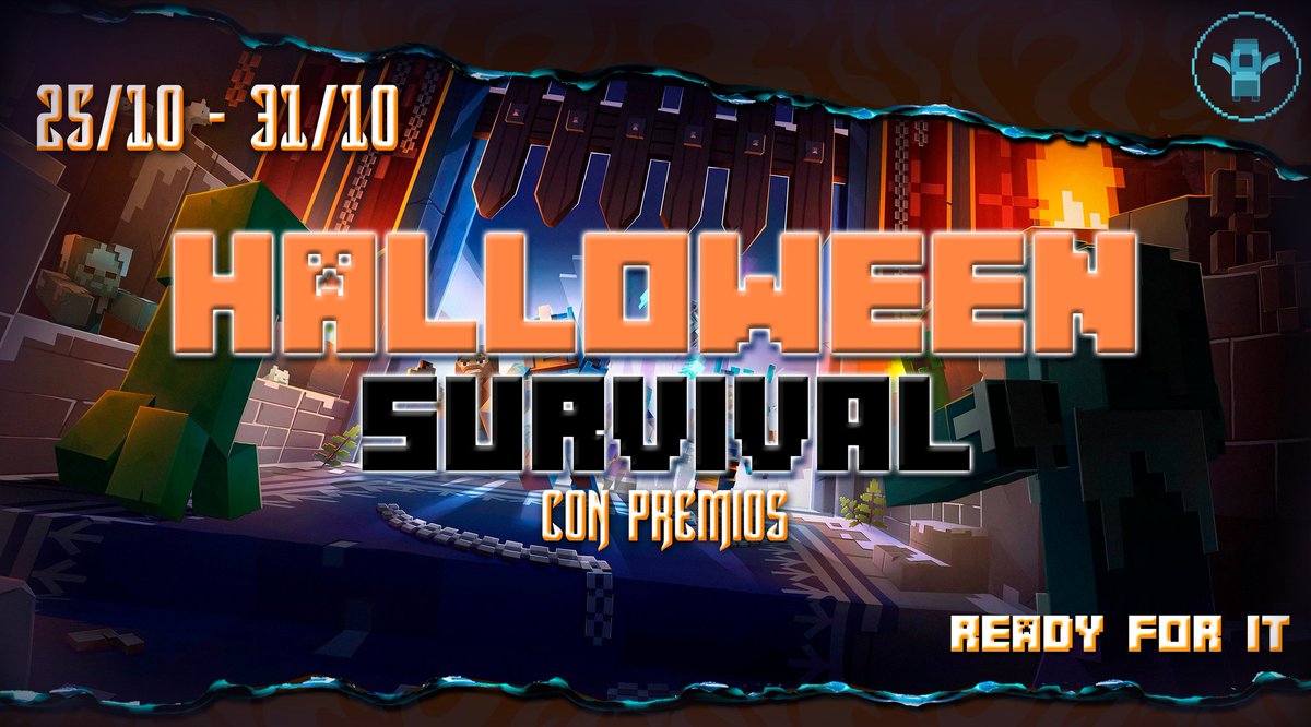 FireHawksClub's tweet photo. 🚨No os haremos esperar más 🚨

🎃PRESENTAMOS HALLOWEEN SURVIVAL🎃

Evento de Minecraft para la semana del terror👀

¿Quieres ser uno de los 50 valientes?

Rt🔄
Like❤️
Comenta💬
Y rellenad el formulario✍️

Suerte🍀

Condiciones e inscripciones⬇️
 🔗https://t.co/gECShwWsZc 🔗 https://t.co/7lp7qNfLEQ