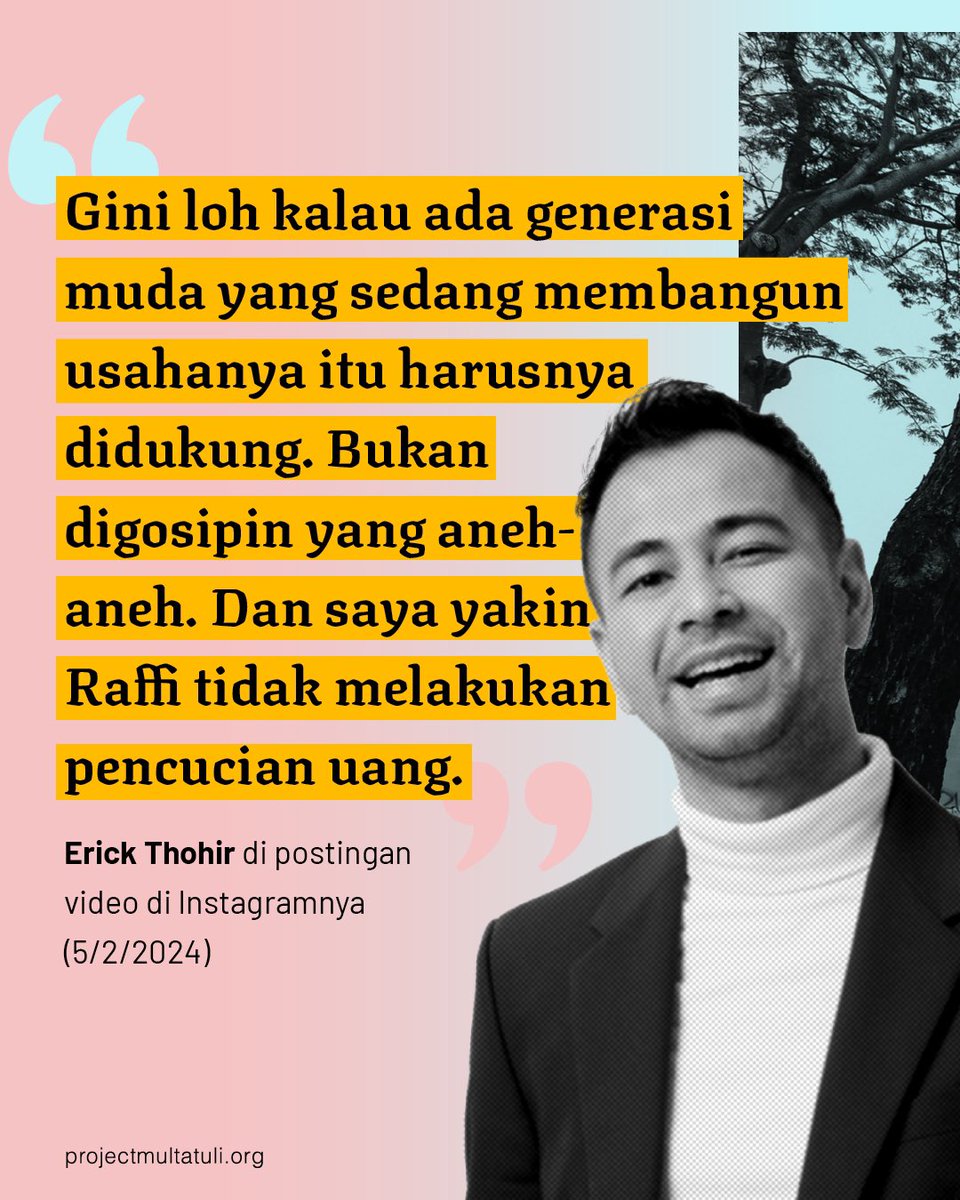 projectm_org's tweet photo. Mau mention Aa' @RaffiAhmadLagi, tapi udah gak aktif akun X nya. Biar sama-sama baca laporan yang ditulis selama tiga bulan hingga menghasilkan 11 ribu kata dan diedit selama hampir dua minggu.

https://t.co/FAJINoxWGe

#RaffiAhmad #SultanAndara #YaAkuBakalDibaca https://t.co/hioN3p6Axp