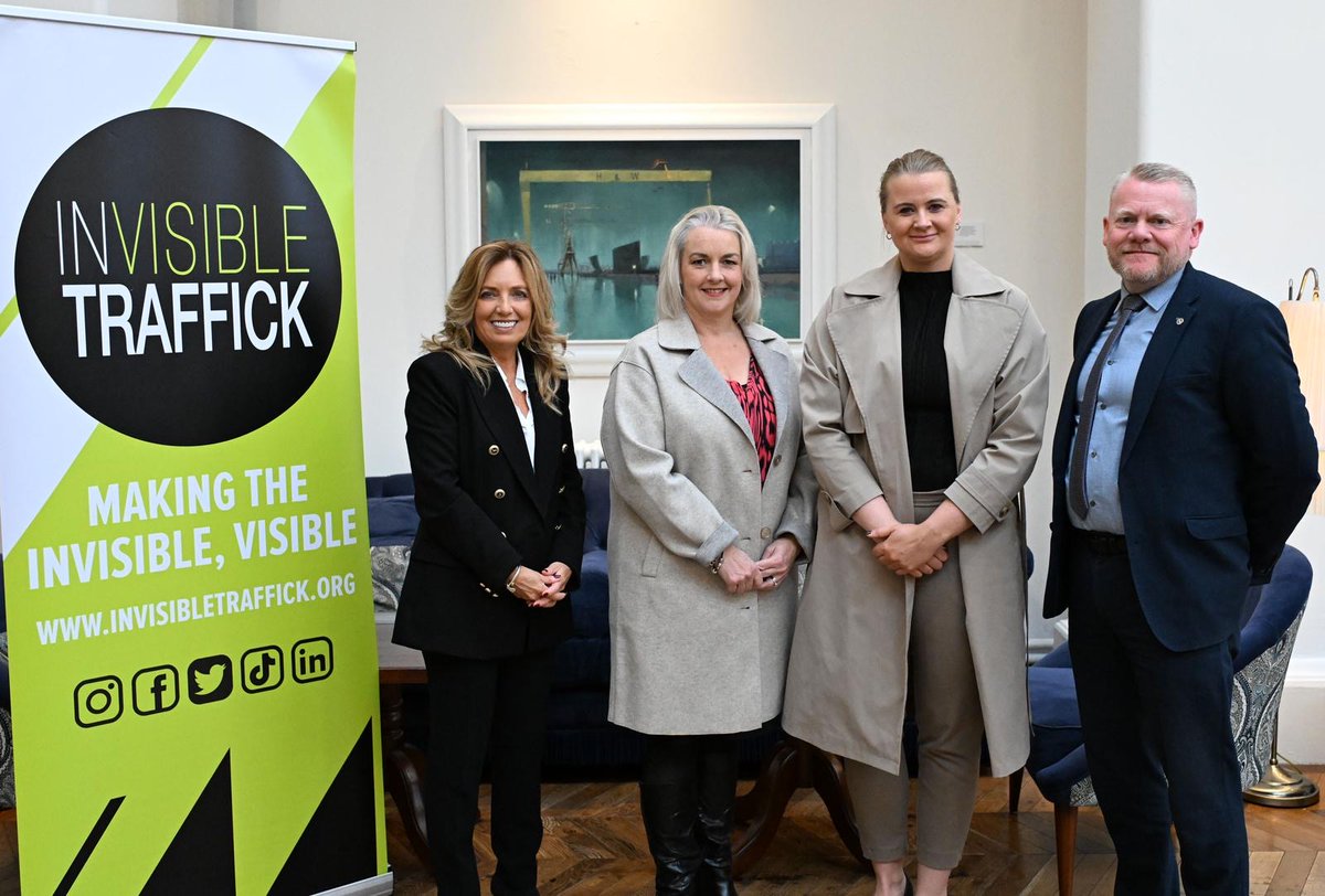 The Executive Office (@execofficeni) on Twitter photo Junior Ministers Aisling Reilly and Pam Cameron joined guests at the launch of the new <a href="/InvisTraffick/">Invisible Traffick</a> e-learning platform. They praised the charity's work to stop human trafficking and modern slavery and reaffirmed the Executive's commitment to supporting victims and tackling the Junior Ministers Aisling Reilly and Pam Cameron joined guests at the launch of the new <a href="/InvisTraffick/">Invisible Traffick</a> e-learning platform. They praised the charity's work to stop human trafficking and modern slavery and reaffirmed the Executive's commitment to supporting victims and tackling the