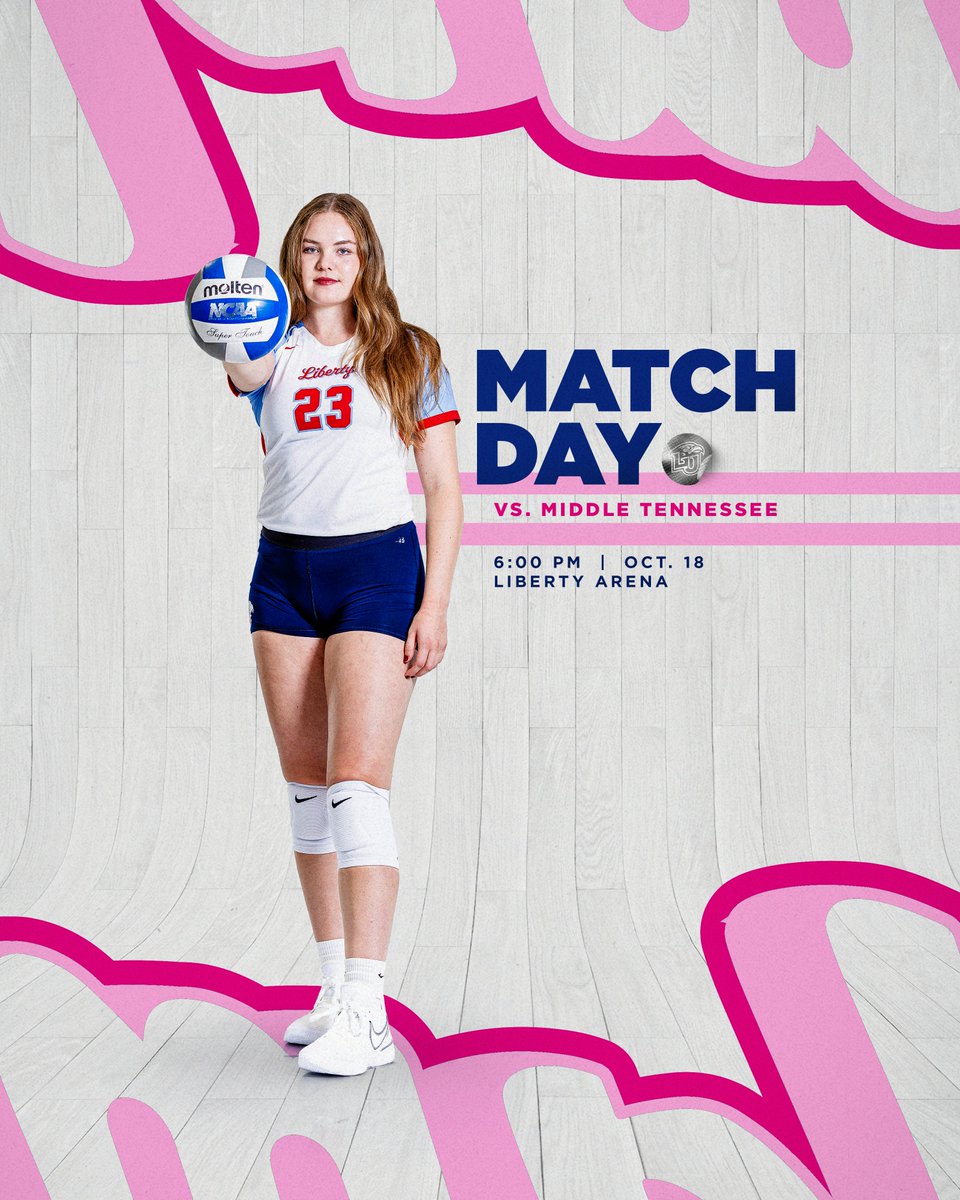Liberty Volleyball tweet media