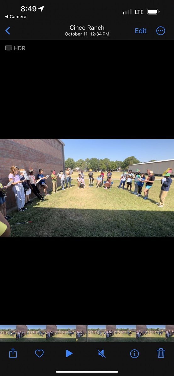 Late post! We wrapped up Module 2 last week with a performance of Readers Theater. The kids wrote the script, made the props and the performance was a hoot!