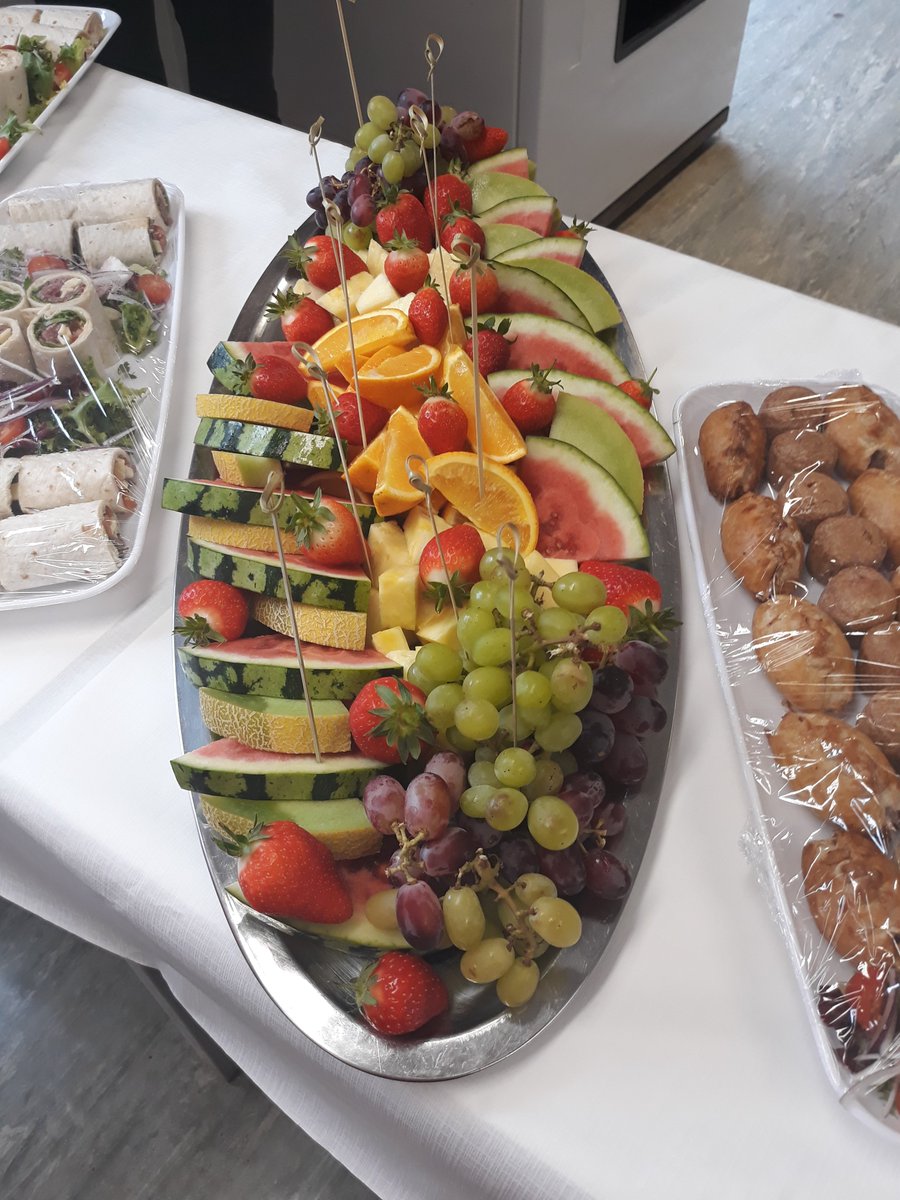 Did you know Thrive Group Wales provides buffet catering?

From freshly made sandwiches, sausage rolls &amp; quiches to traditional Welsh cakes, fruit platters &amp; an array of desserts, we can tailor our offerings to suit you!

For more info, contact Anita on 07494 895508