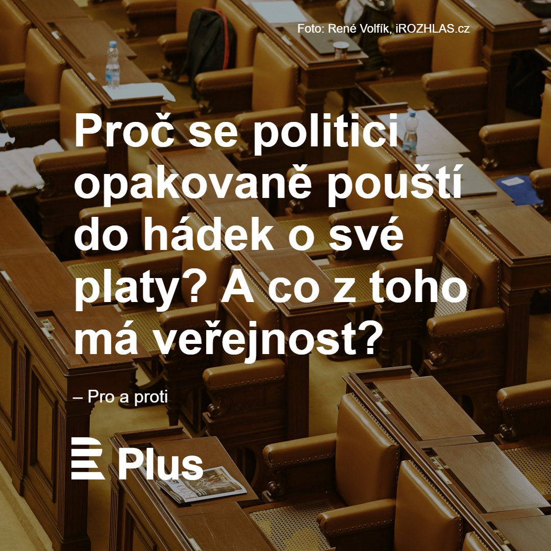 Český rozhlas Plus (@croplus) on Twitter photo Platy politiků se zvýší o 6,9 %, rozhodla vláda.
►„Je to snaha vyřešit situaci, která není šťastná,“ říká podslankyně <a href="/eva_decroix/">Eva DECROIX</a> z <a href="/ODScz/">ODS</a>.
►„Rozhodnutí vlády je špatně,“ nesouhlasí poslanec <a href="/PatrikNacher/">Patrik Nacher</a> z hnutí ANO.
🔗 rozhl.as/c00 #Proaproti <a href="/LukasMatoska/">Lukáš Matoška</a> Platy politiků se zvýší o 6,9 %, rozhodla vláda.
►„Je to snaha vyřešit situaci, která není šťastná,“ říká podslankyně <a href="/eva_decroix/">Eva DECROIX</a> z <a href="/ODScz/">ODS</a>.
►„Rozhodnutí vlády je špatně,“ nesouhlasí poslanec <a href="/PatrikNacher/">Patrik Nacher</a> z hnutí ANO.
🔗 rozhl.as/c00 #Proaproti <a href="/LukasMatoska/">Lukáš Matoška</a>