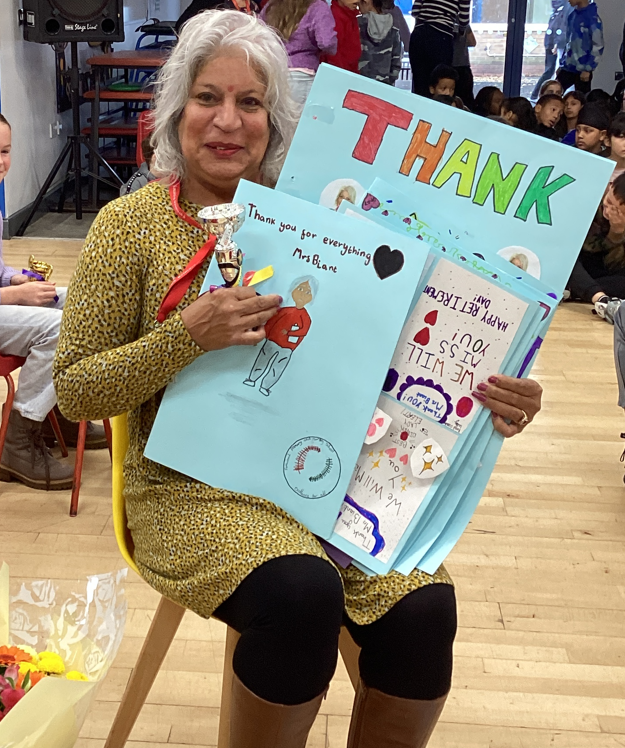 We wave a fond but sad farewell to Mrs Biant today. 33 years working at FPNS - she will be hugely missed. Enjoy your retirement!