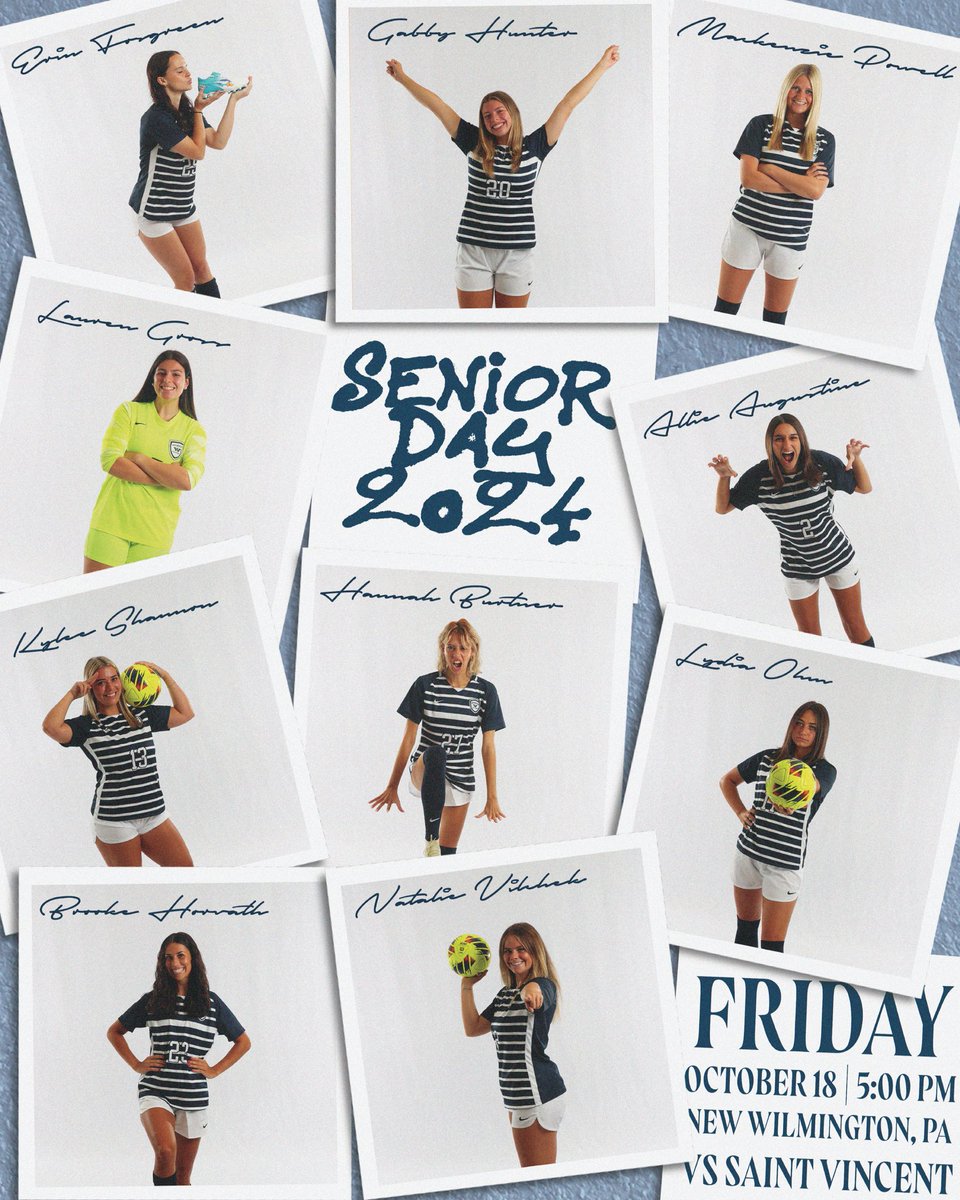SENIOR DAY🎉🎉

Join us tonight as we celebrate our seniors and go up against the St. Vincent Bearcats!! Senior night starts at 4:30!!! LETS GO TITANS!! 

🆚 St. Vincent 
📍UPMC Sports Complex 
⏰5:00 pm 
📺shorturl.at/oVN2W