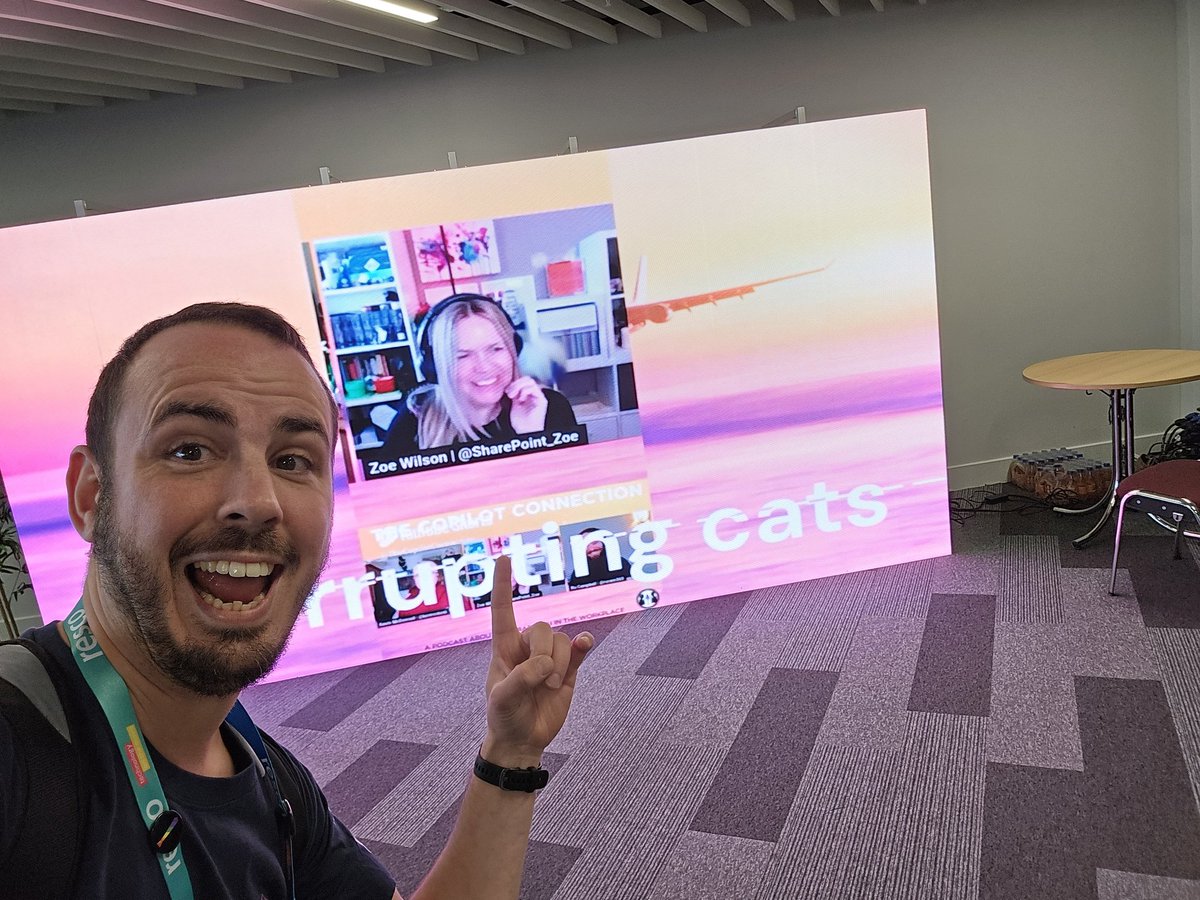 Michaël Maillot (@michael_maillot) on Twitter photo Look what I found on #ScottishSummit2024 big screen!
Make some noise for the <a href="/CopilotConnect/">Copilot Connection</a> podcast! Presented by <a href="/SharePoint_Zoe/">Zoe 💃🏼MVP & RD #CopilotConnection #VivaExplorer</a> & <a href="/kevmcdonk/">Kevin McDonnell #ScottishSummit</a> Look what I found on #ScottishSummit2024 big screen!
Make some noise for the <a href="/CopilotConnect/">Copilot Connection</a> podcast! Presented by <a href="/SharePoint_Zoe/">Zoe 💃🏼MVP & RD #CopilotConnection #VivaExplorer</a> & <a href="/kevmcdonk/">Kevin McDonnell #ScottishSummit</a>