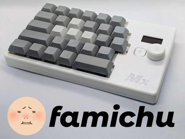 famichu's tweet photo. デザフェス60にてMagLev Switchこと磁気浮上式無接点スイッチを出品します!
反発力は磁力で賄い、磁場の変化で押下具合もわかるスイッチです。触っていただくだけでも全構いませんのでお気軽にお越し下さい☺
https://t.co/1XC49wFXTf
#デザフェス60 #デザインフェスタ #自作キーボード #MagLevSwitch https://t.co/VCLNOq1565