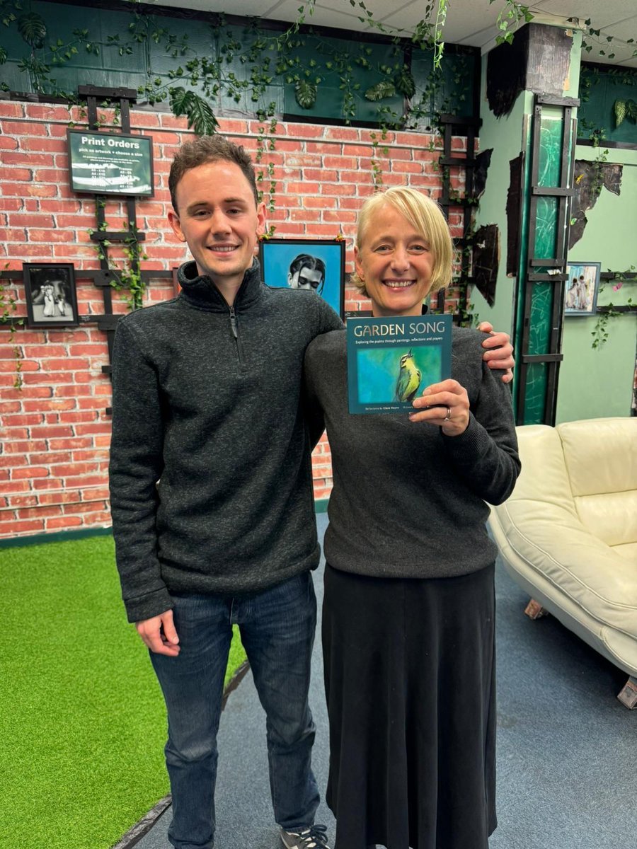 Garden Song is OUT NOW!! The new book from mother-son duo, Clare &amp; Micah Hayns, warmly invites us into the Psalms to explore &amp; discover the essence of this ancient text. With Clare delivering thoughtful reflections &amp; prayers, &amp; Micah's stunning artwork, Garden Song is a must!!