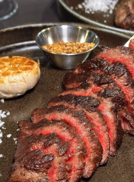 Dahliamjha's tweet photo. A charcoal steak house https://t.co/LUDz5YhHfH