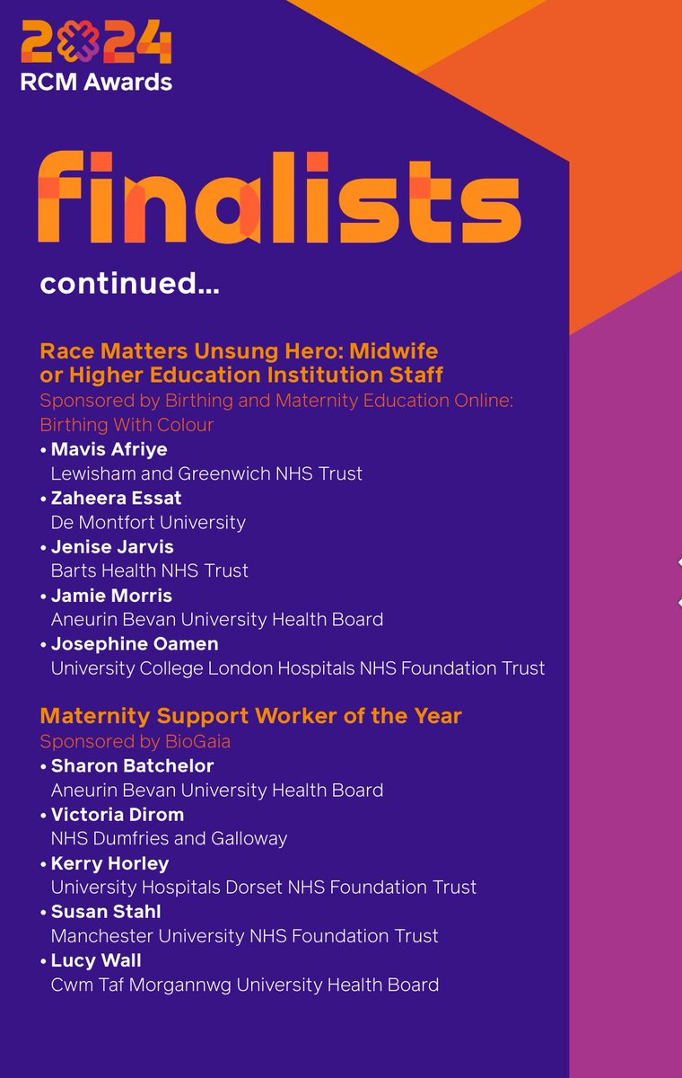 Mary Dwase (@dwase) on Twitter photo Congratulations on your #rcmawards shortlist “Race Matters Unsung Hero” <a href="/jarvis_jenise/">Jenise Jarvis</a> <a href="/MidwivesRCM/">Royal College of Midwives 💙</a> <a href="/MarshaLTJones/">Marsha Jones</a> <a href="/CAlexanderNHS/">Caroline Alexander</a> Congratulations on your #rcmawards shortlist “Race Matters Unsung Hero” <a href="/jarvis_jenise/">Jenise Jarvis</a> <a href="/MidwivesRCM/">Royal College of Midwives 💙</a> <a href="/MarshaLTJones/">Marsha Jones</a> <a href="/CAlexanderNHS/">Caroline Alexander</a>