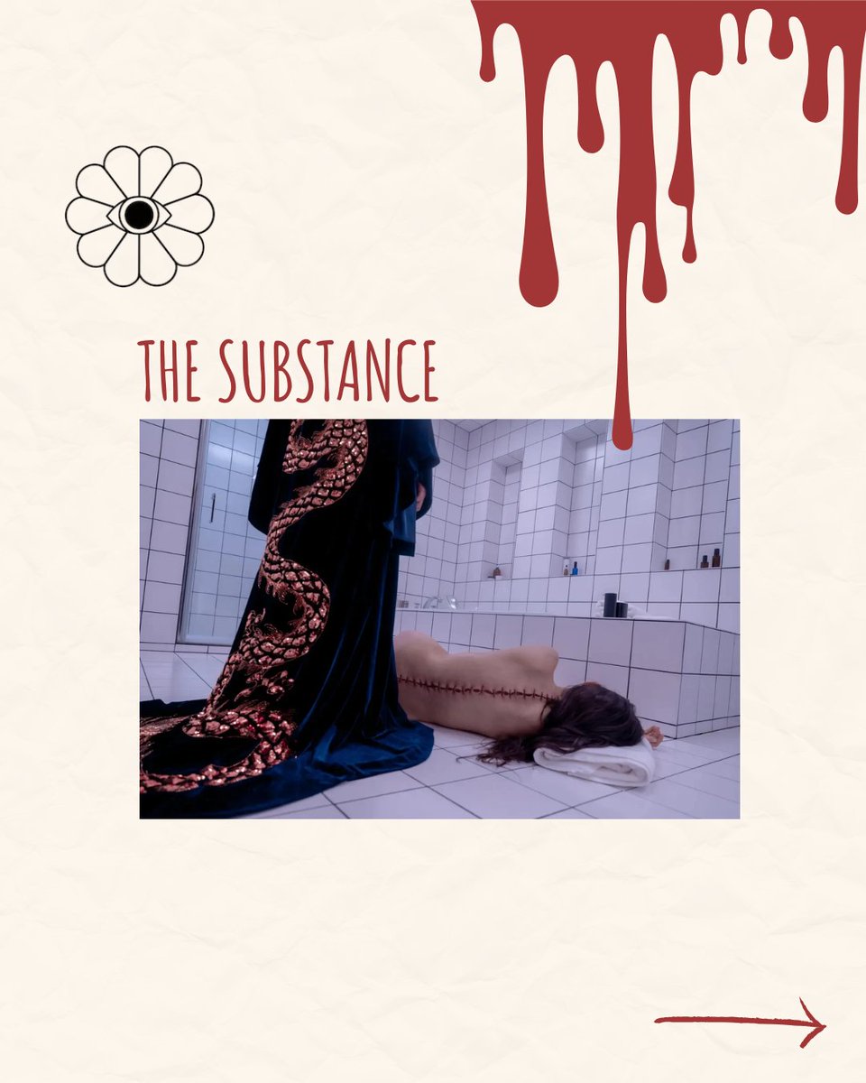 Bristlecondugg's tweet photo. Thread :🩸The Substance, un bol de sang frais 🩸

Après avoir fait sensation à Cannes, L'Ecornifleur est allé voir #TheSubstance en avant-première mercredi soir. 
Retrouvez la critique de @tsallembien sous ce post, avant d'aller voir le film dès le 6 novembre.

1/2 https://t.co/NXQQO9osHH