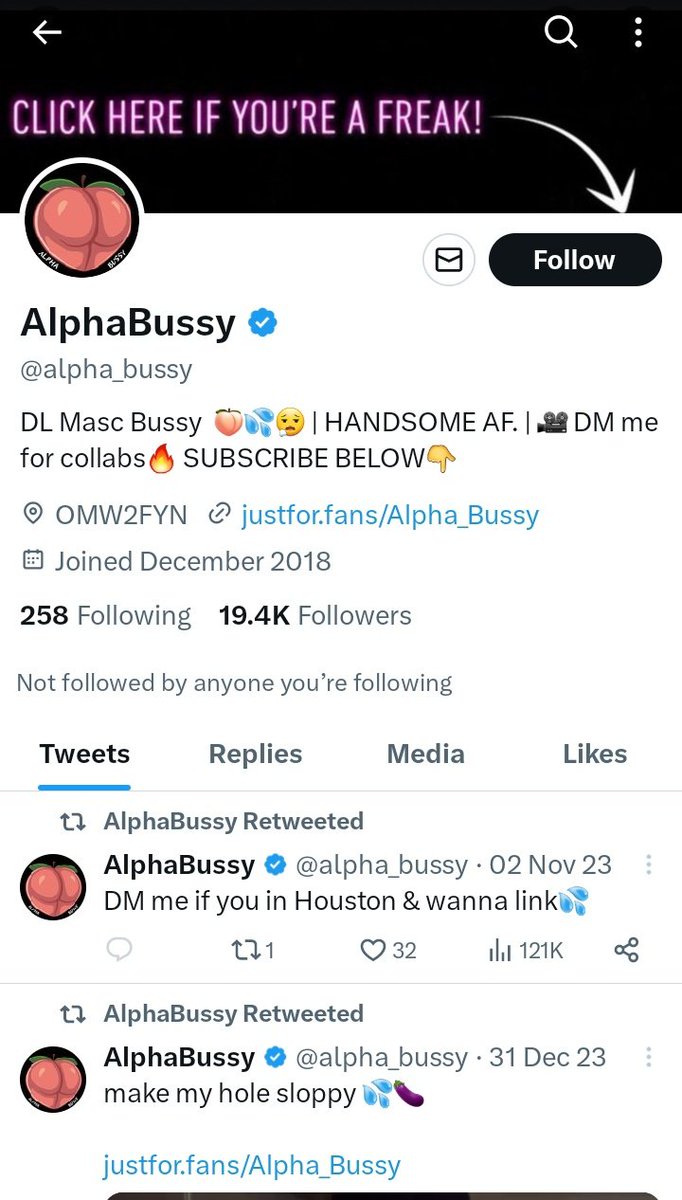 BigTechAlarms's tweet image. 🆕 @MattWalshBlog is now following @alpha_bussy