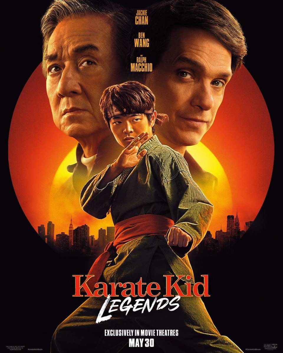 YoSoiTuLSR's tweet photo. ¡Bombazo! 🚨Primer póster oficial de #KarateKidLegends, cinta que contará con la participación de #JackieChan como #SrHan y #RalphMacchio como #DannielLaRusso. Estreno el 30 de mayo del 2025 🥋🎬 https://t.co/YHQeq3OcIH