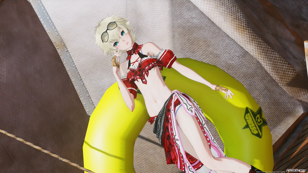 winb_PSO2's tweet photo. #PSO2NGS 
新フェイスむつかしい・・・ https://t.co/DRgYVuYFJm