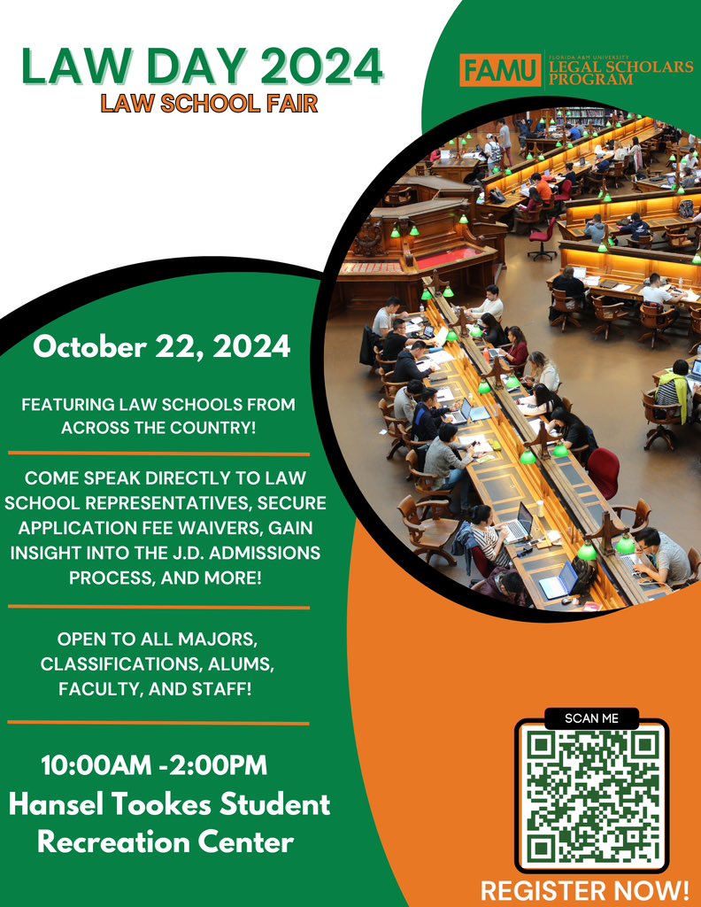 Law School Fair// Law Day October 22, 2024