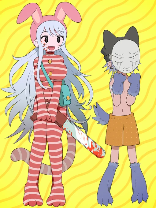 #Gtsurius_OC 操さんと市辻くん ハロウィンコス(仮) 