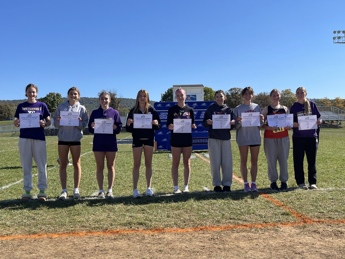 All-CMC girls! Congrats Taylor, Ella, Grace, Kayla and Cora! #proudcoach <a href="/SmithsburgXC/">Smithsburg XC</a> <a href="/SmithsburgThe/">The Real Smithsburg XC</a> <a href="/SmithsburgHigh/">@Smithsburg High School</a> <a href="/burgleopards/">Athletic Director</a> #theyrefast