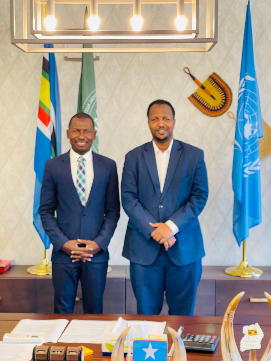 Paid courtesy call at his regional office <a href="/CelestinFranz/">Frantz Celestin</a>  -The Regional Director for East, Horn and Southern Africa . Former Chief of Mission <a href="/iom_somalia/">IOM Somalia</a> ,former chief of mission <a href="/iomnigeria/">IOM Nigeria</a> .

I congratulated him at his new role and appreciate his selfless dedication