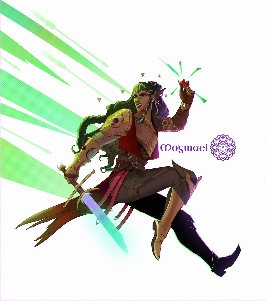 Mogwaei's tweet photo. Feeling restless, time to do something for the community. One very quick giveaway before Dragon Age the Veilguard! 

- Like and retweet
- Follow!
- Share one pic of your oc in the comments!
❗Ends the 27th❗

Win a coloured Half Body! https://t.co/pxkDtMj29K