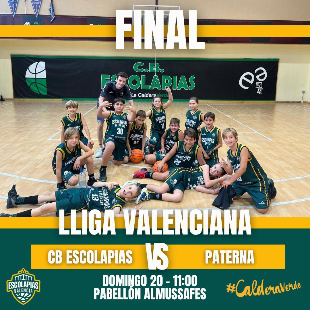 🏀benjamín masculino 
🏆final Lliga Valenciana 
📅 domingo 20
⏰11 horas
🏣Municipal Almussafes 
#LaCalderaOnTheRoad
#BaloncestoColegial