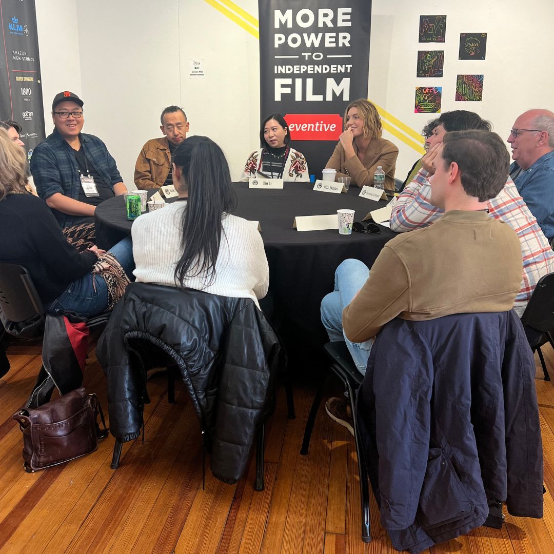 woodstockfilm's tweet photo. #WFF25 Morning Filmmaker Roundtables ✨
Elissa Federoff is the Chief Distribution Officer for NEON and has been with the company since its inception! Federoff oversees the company’s release strategy across all its titles, positioning NEON as a major theatrical player. https://t.co/FcgwySpidY