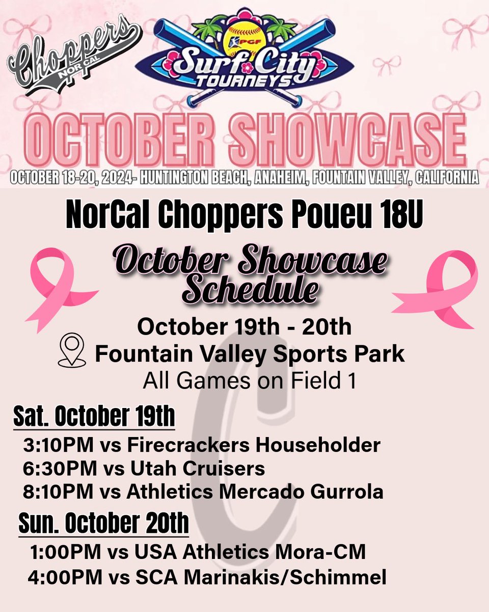 NorCal Choppers Softball tweet media