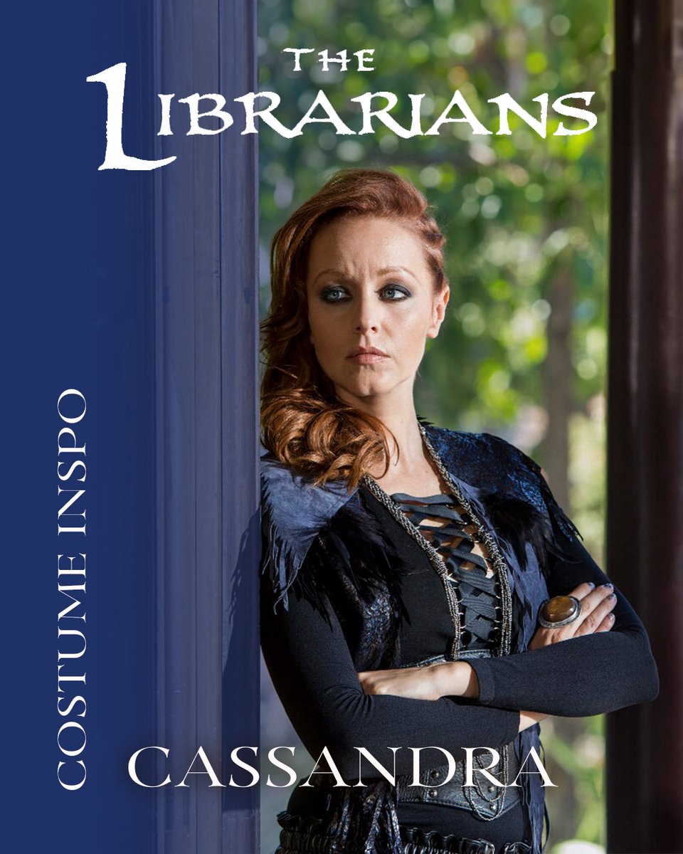 librarianstv's tweet photo. It's officially spooky season!!! Discover which #TheLibrarians character's look you’ll be rocking this Halloween on #ElectricNOW!✨📚 👉 https://t.co/n7yiyoa0M8 https://t.co/u2EuTy9R6H