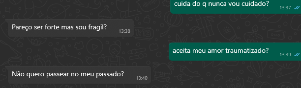 a conversa menos <a href="/carolbiazin/">CAROL BIAZIN</a> com a minha amg