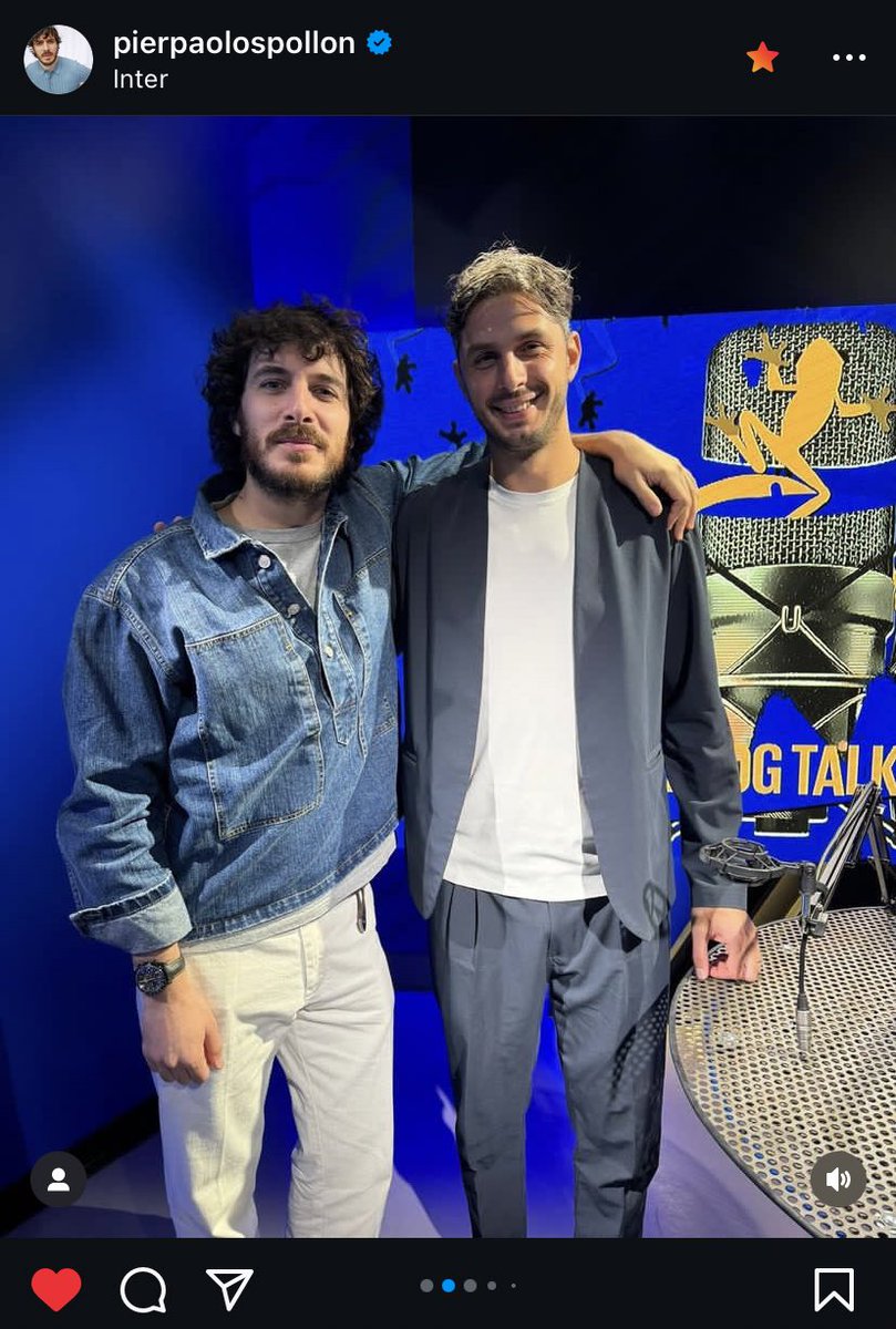 Francy18s's tweet image. Il carosello Inter-centrico del venerdì💥
Il weekend può iniziare al meglio con l’INTERvista del nostro @pierspollon ospite di #FrogTalks 🙌
#Spollondì #Spollonverso #SpollonversoLuniversoPiùMagicoCheCè #IlVenerdìNonÈBelloSeMancaIlCarosello #CaroselloStrepitoso #VenerdìBlessato