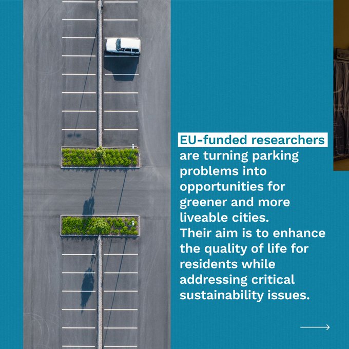 cinea_eu's tweet image. 🔎#ProjectinFocus #EU #H2020Transport
Using public space for parking is a thorny issue. 
That&apos;s why 16 cities across Europe teamed up to put in place smartly managed parking schemes...bringing 
cleaner air &amp;amp; greener spaces for city dwellers
➡️bit.ly/4dKesVK @HorizonMagEU