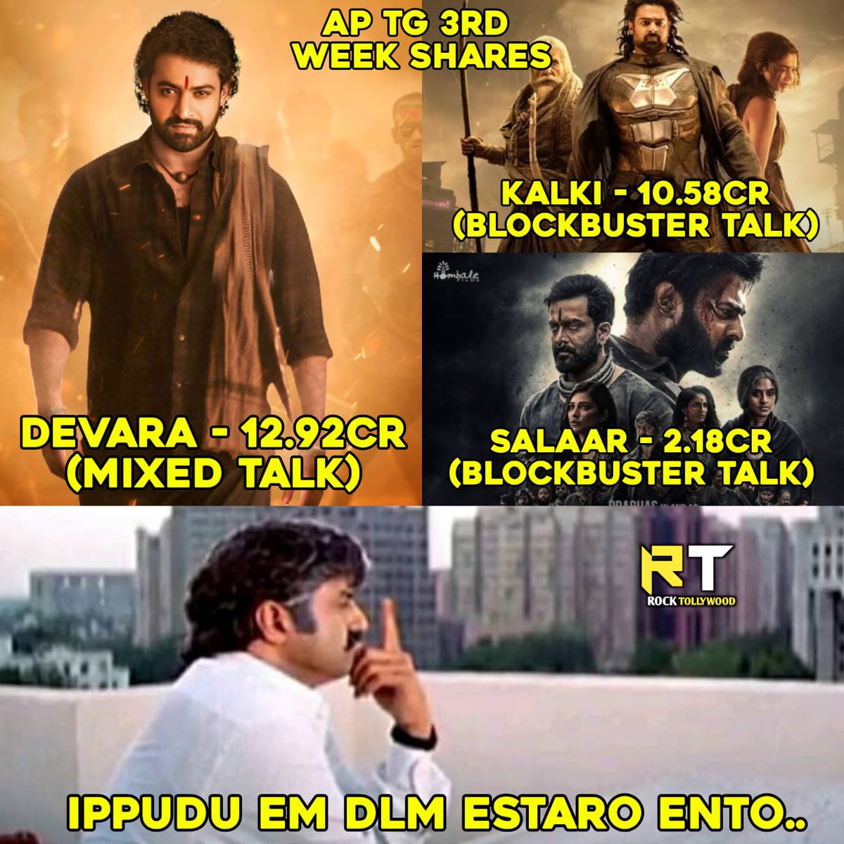 TeamRockTwood's tweet photo. Ayyayyoo addanga dorikipoyare shimt...😂😂

#BlockbusterDevara @tarak9999 https://t.co/5SyEKy54Sg