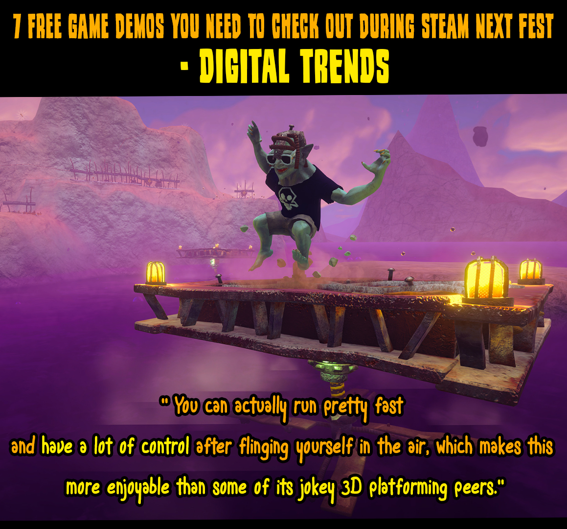 Thanks for the excellent review! <a href="/DigitalTrends/">Digital Trends</a> digitaltrends.com/gaming/steam-n……… #indiegame #indiedev #gamedev #SteamNextFest