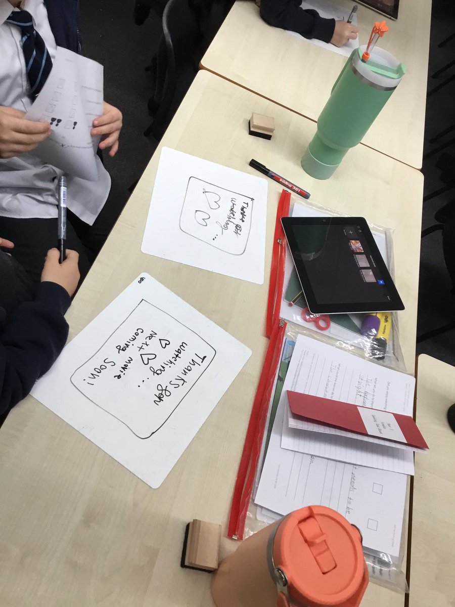QRA_2028Y3's tweet photo. Y3 experimented adding other media starting with a title and end card to their animation and looked into how to add music and text to enhance their work #qracomputing #qraaimhigh https://t.co/sAlFQQnQUR