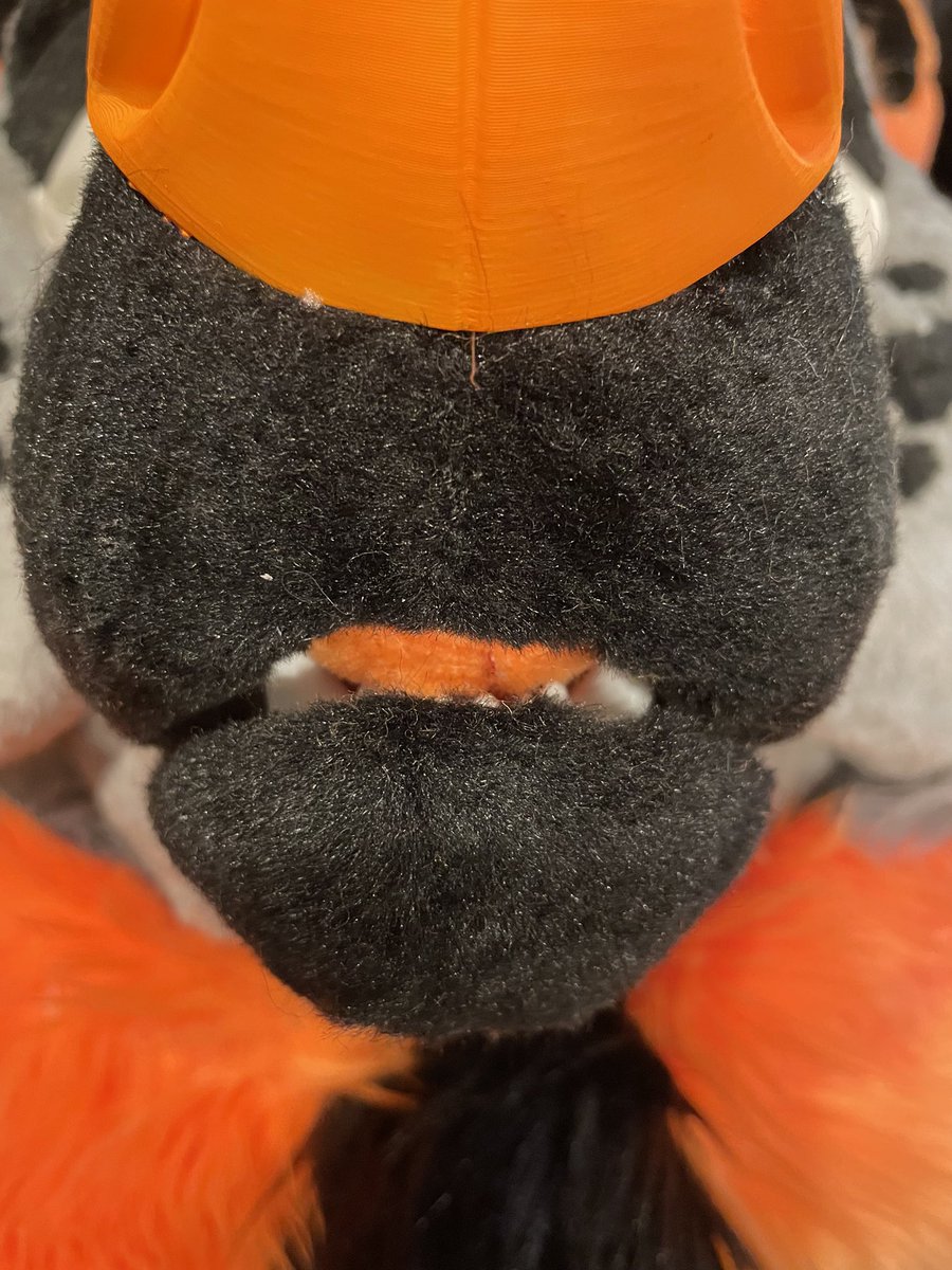 therianstudio's tweet photo. He has tiny tongue 👅 
#furry #fursuit https://t.co/zI0uc0qyx9