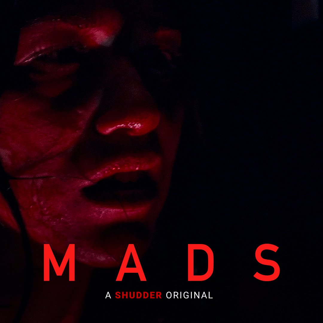 Shudder's tweet photo. Buckle up for the trip of your nightmares. 

Filmed in one haunting shot, MADS is streaming now. https://t.co/ABgwXCUDb9