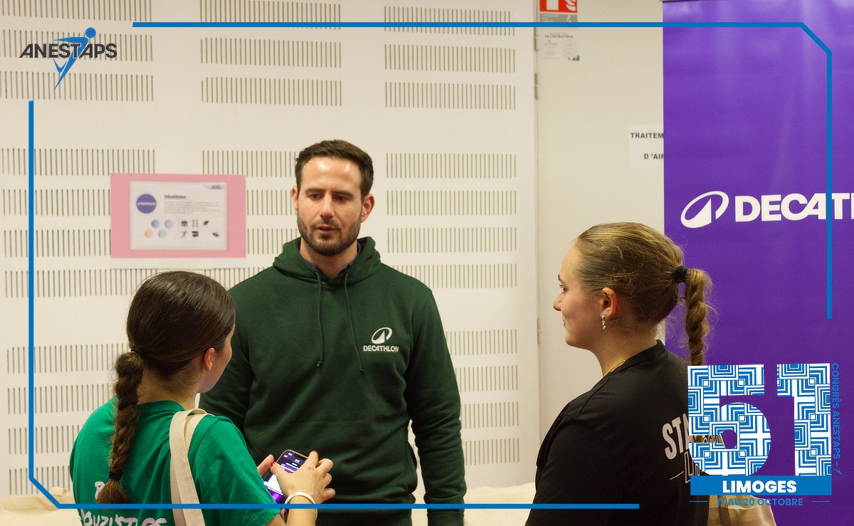 ANESTAPS's tweet photo. @Loic_ROSETTI @Cha_Bronner @MASSALYDESVAUX @TomArnould_ @MPerretant @CTravouillon @Marine_ANESTAPS @be_borel C'est la fin du village sport et jeunesse !

Entre conférence et stand, les congressistes ont pu (re)découvrir les 5 mentions STAPS à travers nos partenaires et les intervenant⸱es. 

Merci à elles et eux. https://t.co/EWwcdL4qAH