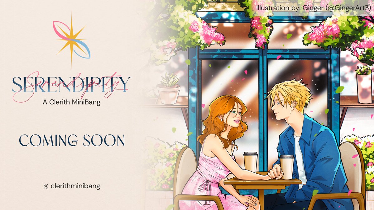clerithminibang's tweet photo. ✨ SERENDIPITY : A Clerith MiniBang 
💐 COMING SOON!

Let's go on a journey with Cloud &amp; Aerith through different timelines set in modern AUs inspired by their romance that transcends time, space, and multiverses. 💓

#clerith #クラエア #clerithminibang #clerithmb2024 https://t.co/xgamILWS0E