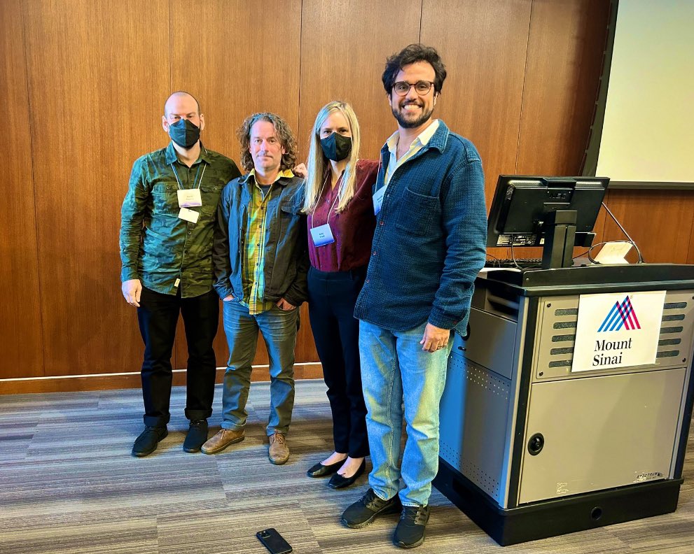 polybioRF's tweet photo. PolyBio director Amy Proal &amp; scientists David Putrino, Chris DuPont &amp; Marcello Freire were in attendance at last night’s Cohen Foundation meeting. They deliberated on new solutions in #LongCovid #Lyme+ and #MECFS . 
@microbeminded2 @drmfreire @PutrinoLab https://t.co/3OPWyJv8BT