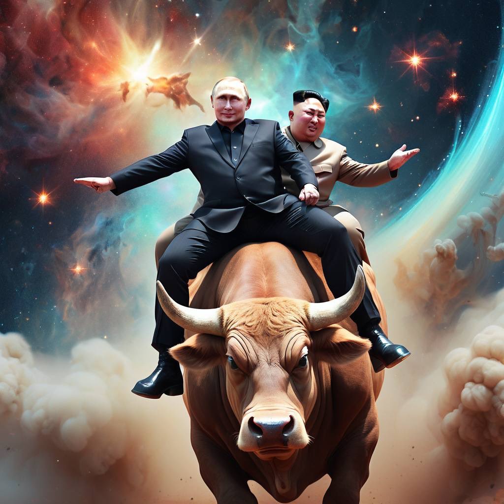 Mtpoole_20's tweet photo. @AndrewPame77677 @yourcryptodj @KIMwifPUTIN_OG Ride off into oblivion in this bullmarket with $KIMPUTIN 🚀🚀 https://t.co/nJxbi04f4n
