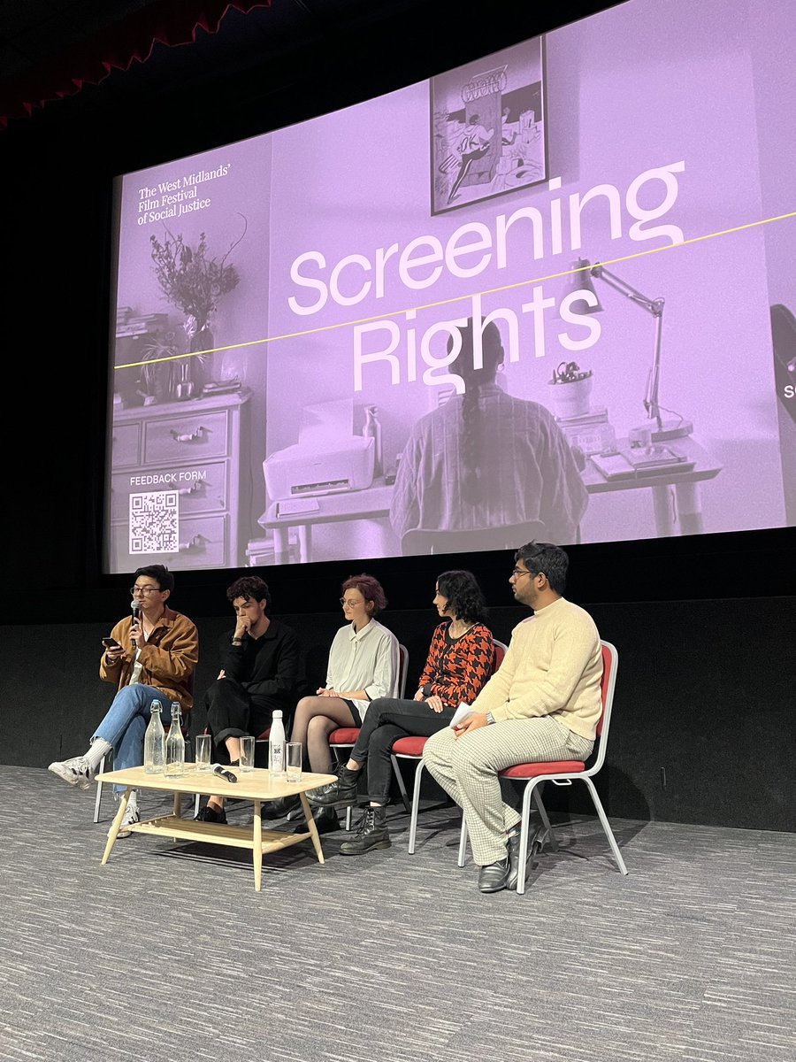 sexqueerrn's tweet photo. Thanks to all who joined us on the panel for yesterday’s screenings at @ScreeningRights! We had such a wonderful time discussing the films and hearing from the audience. And thank you for the hosts for putting together such a brilliant event! https://t.co/KEPan8yE61