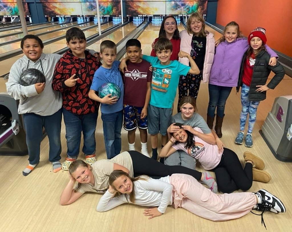 Our 3rd, 4th, and 5th graders had a fantastic time at Red Ray Lanes as part of their reading incentive! 🎳 After all their hard work, it was great to see them having so much fun. Keep up the awesome reading, everyone! 📚 #RedRayLanes #ReadingRocks #FunAndLearning